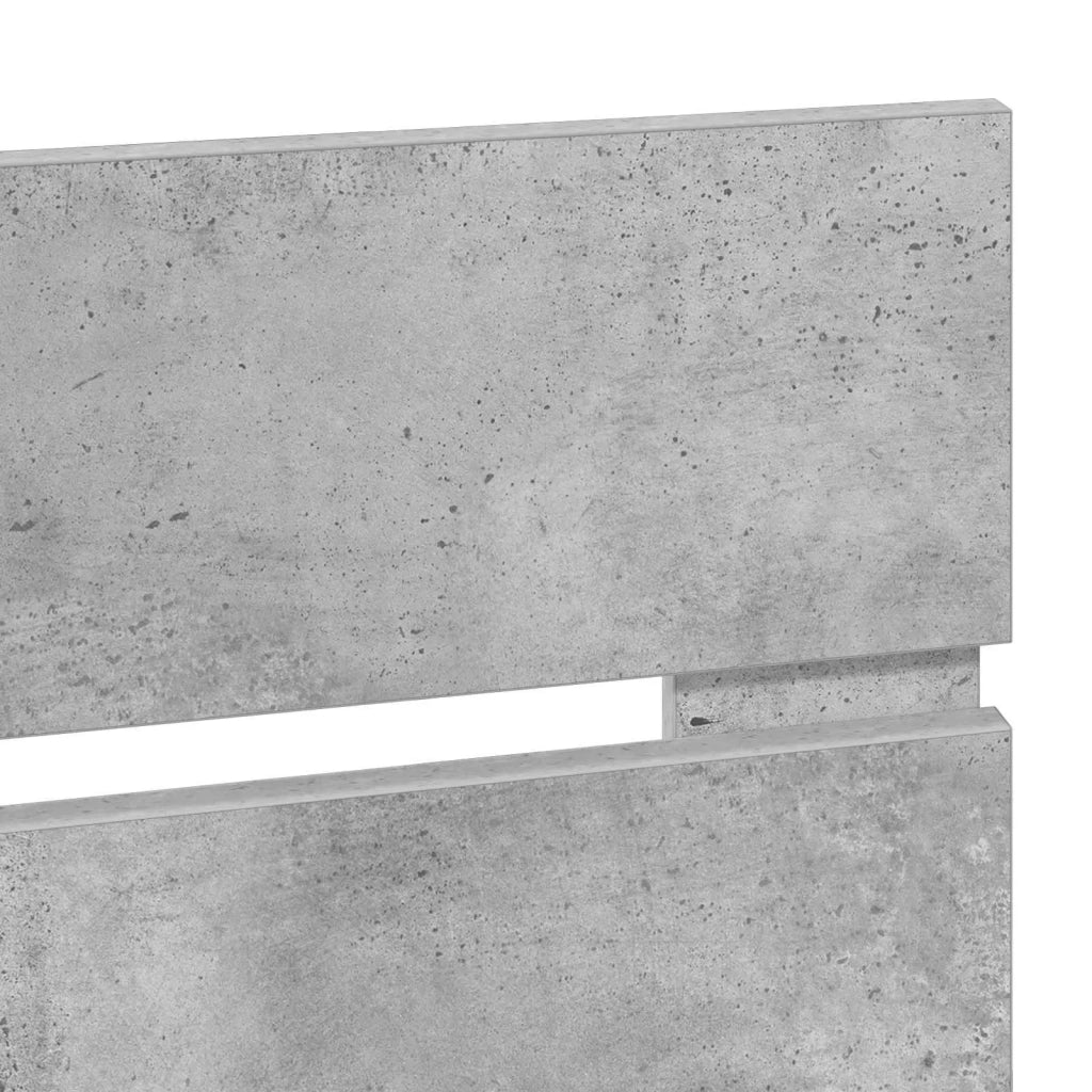 Testiera Grigio cemento Legno ingegnerizzato 888240