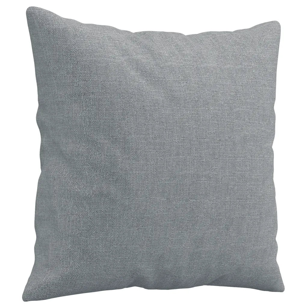 Divano a 2 Posti con Cuscini-Sofa 2 Posti con Cuscini Grigio Chiaro 120 cm in Tessuto 243983