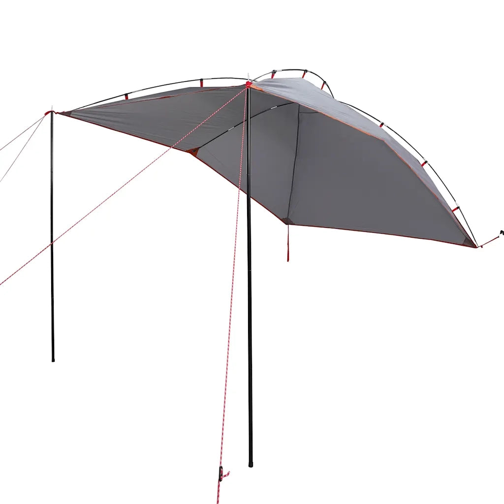 Tenda da Campeggio per Auto Grigio e Arancione Impermeabile 4009526