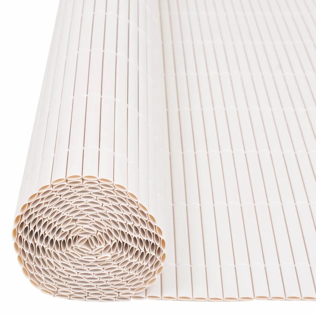 Recinzione per Giardino Bianco 150 x 300 cm PVC 43632