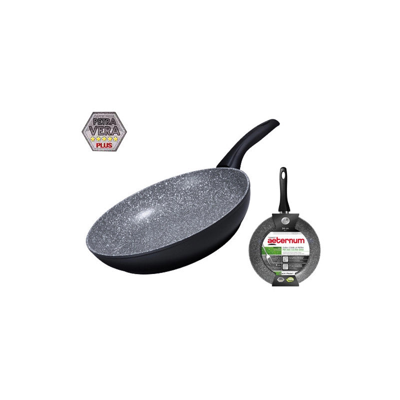 Padella antiaderente Black Pearl 22 cm induzione con rivestimento in pietra – Aeternum