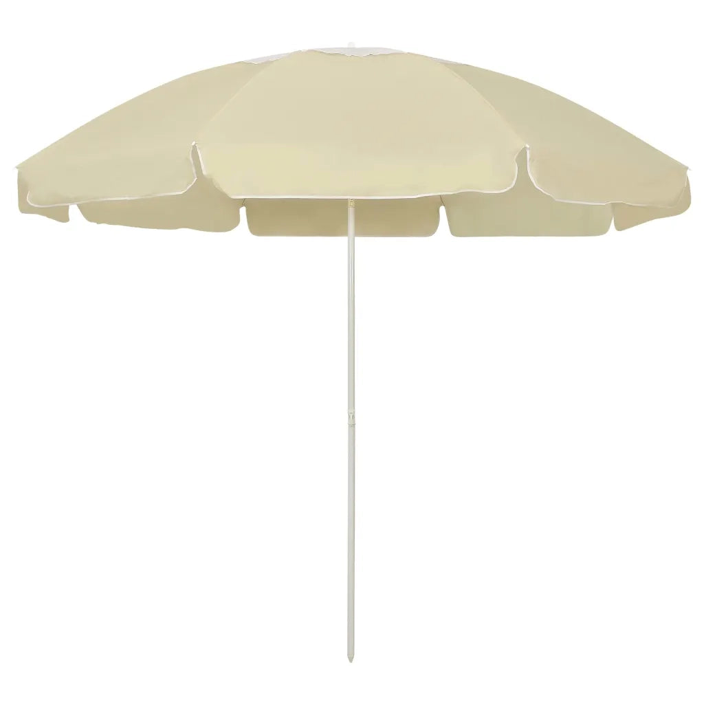 Ombrellone da Spiaggia Giallo Sabbia 240 cm  cod mxl 69572