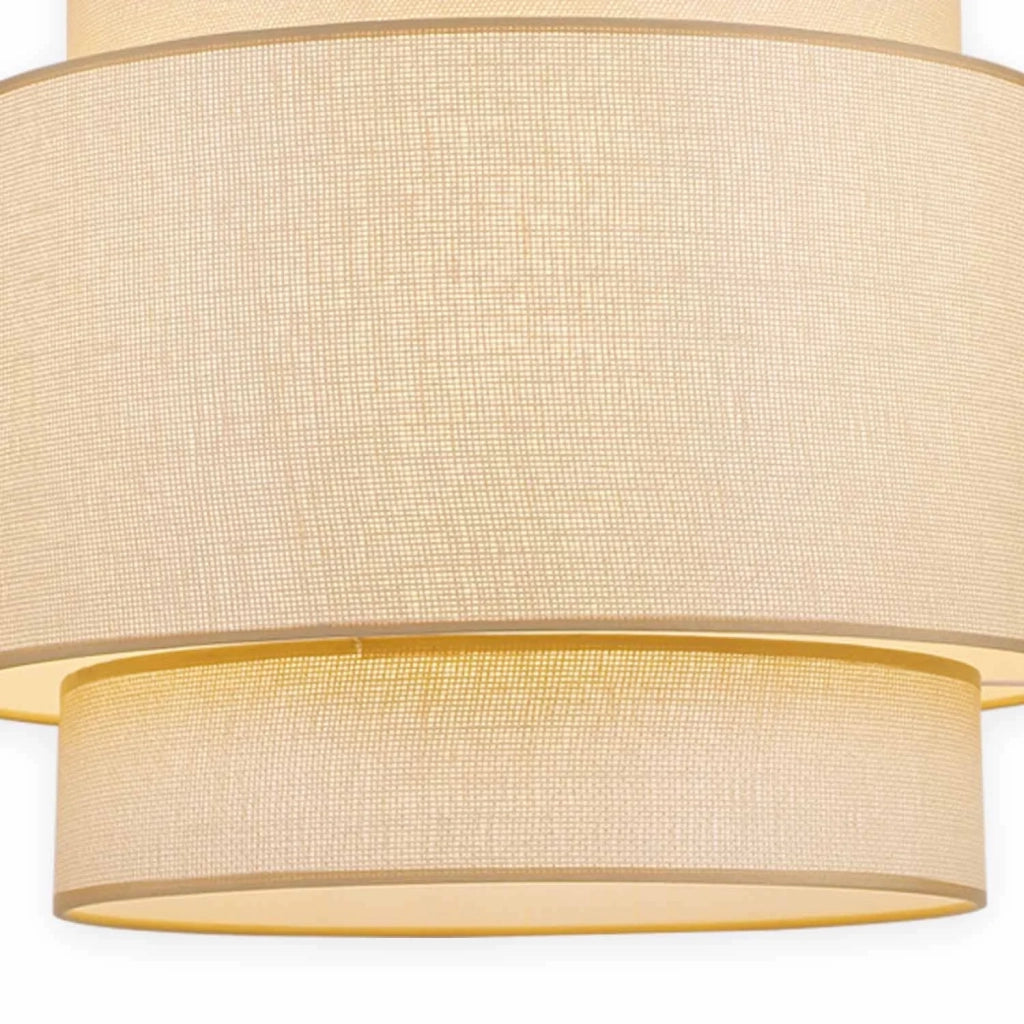 LÚZETE - LAMPADA DA SOFFITTO Ø 50 CM X 155 CM RATTAN E27 SAMANTHA