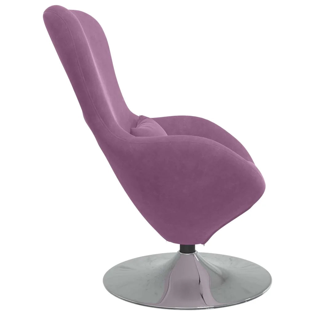 Poltrona uovo Viola Velluto 42002735