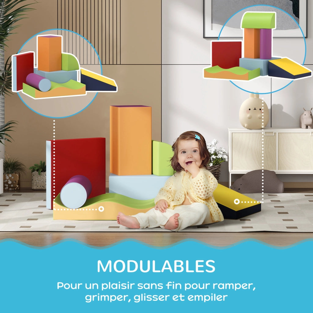 Set motricit¨¤ bambini in schiuma EPE ¨C Minimal ¨C multicolore
