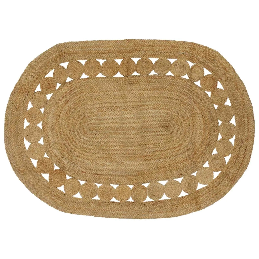 Tappeti per area Naturale 122 x 183 cm Juta