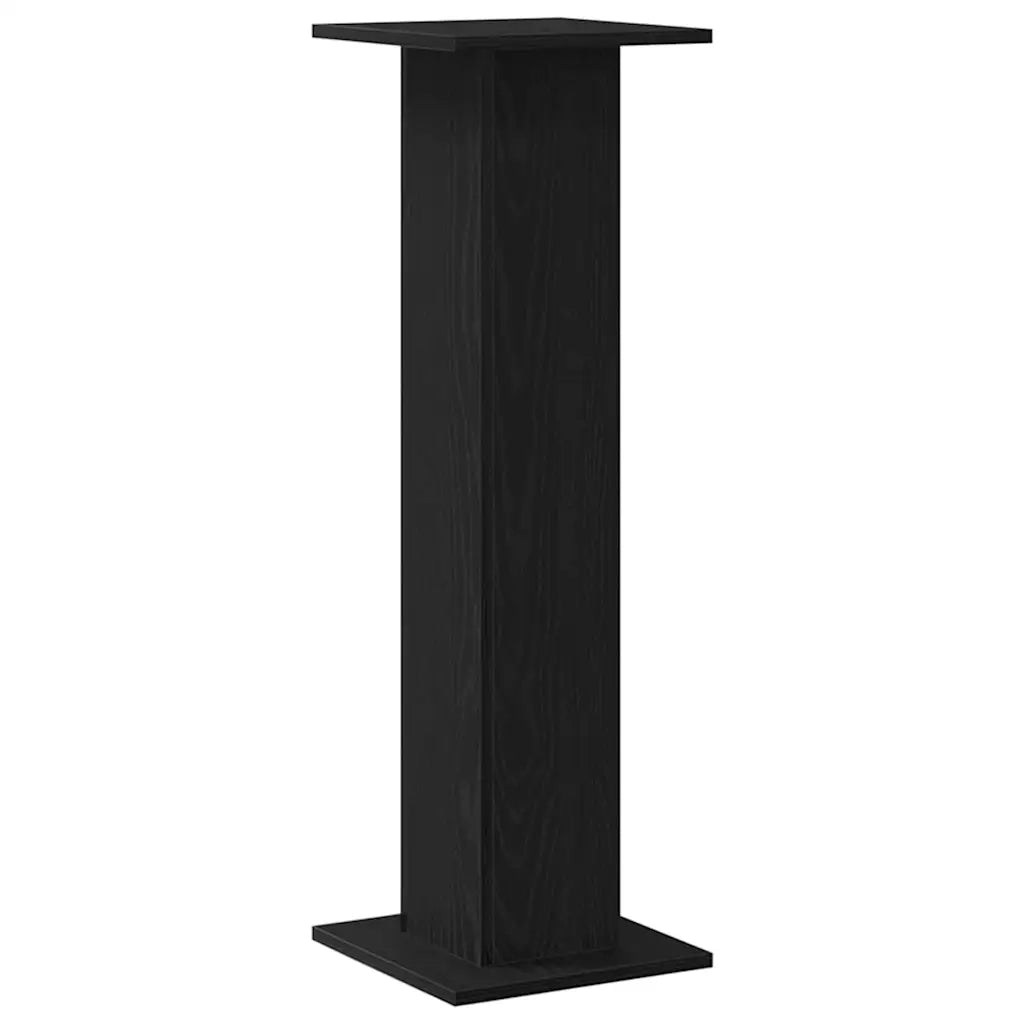 Supporto per piante 2 pz Rovere Nero 30 x 30 x 95 cm CFW5698225