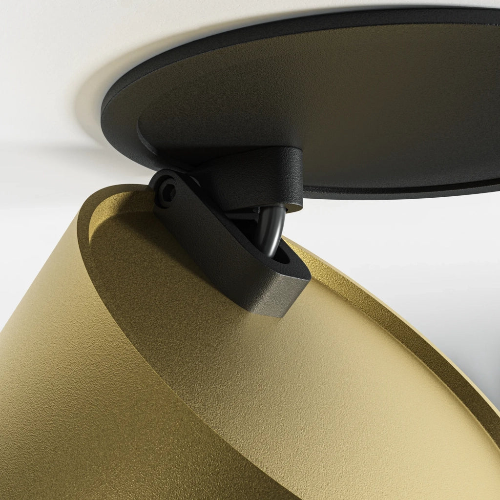 Maytoni Faretto Onda 1 luce LED integrato nero alluminio
