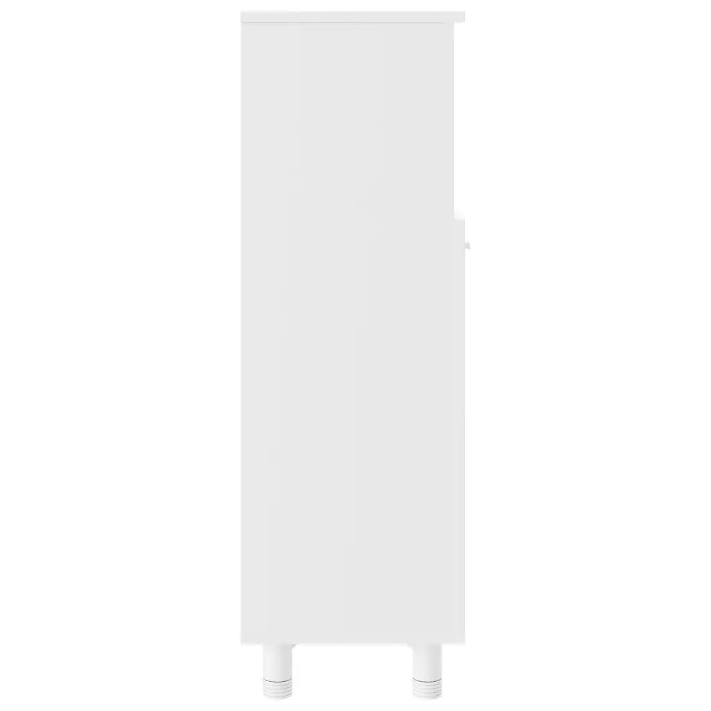 Armadio da Bagno | Mobile da Bagno Bianco 30x30x95 cm in Legno Multistrato