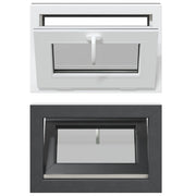 Finestra per Soffitta RISOR 60 x 40 cm PVC e Vetro Antracite CFW8738321