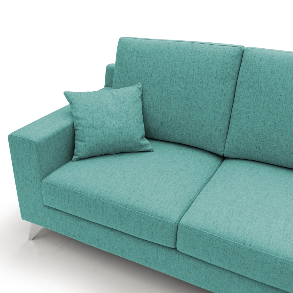 Michael Divano in tessuto impermeabile antimacchia T03 206 cm verde acqua