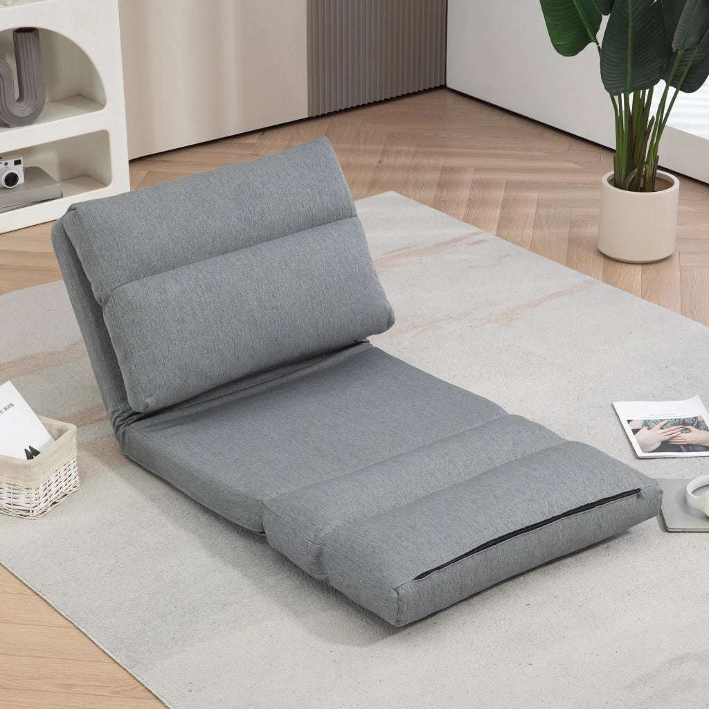 Poltrona letto reclinabile ¨C Minimal ¨C grigio 70x72x56 cm