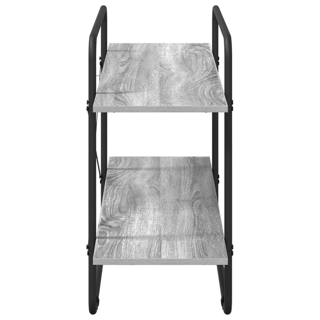 Libreria 2 livelli 100 x 35 x 70 cm PB Sonoma grigio 8007801