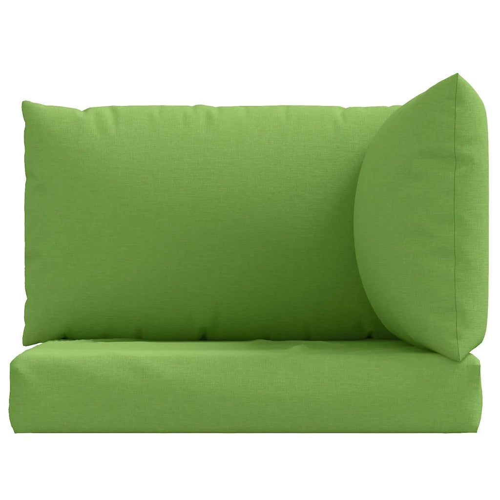 Cuscini per Pallet 3 pz Verde Mélange in Tessuto 4002657