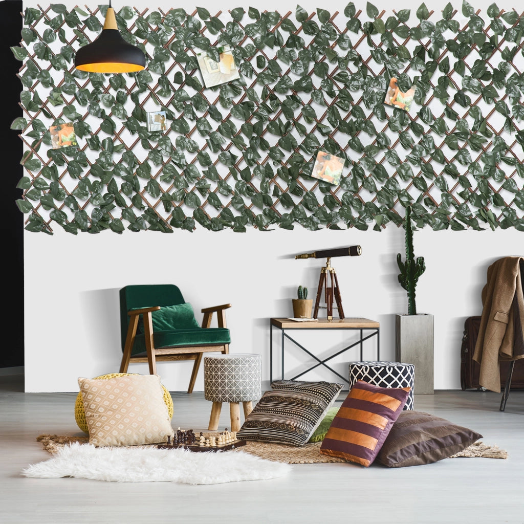 Siepe Artificiale per Balcone ¨C zephmum ¨C Verde 200x100cm