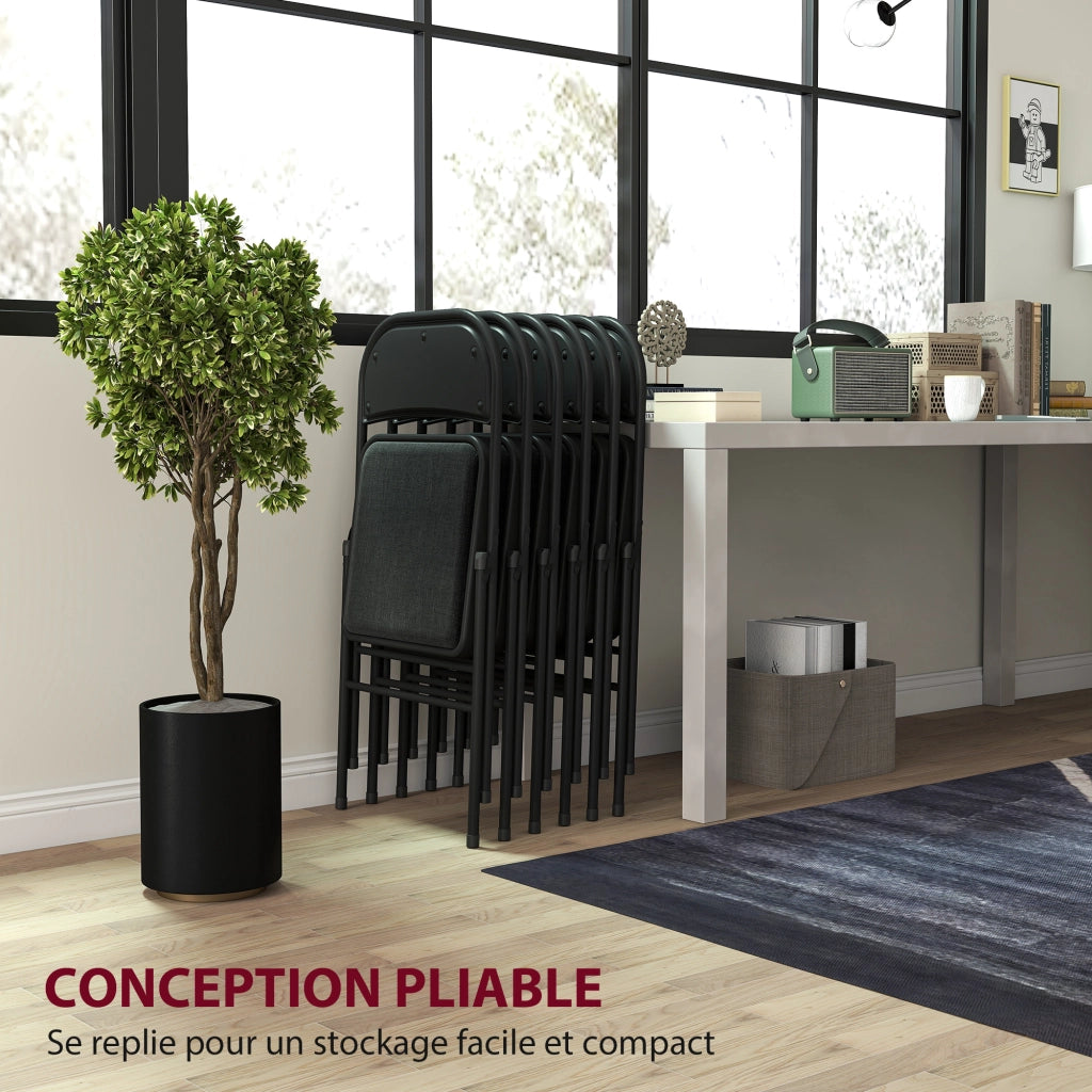 Sedia Pieghevole ¨C Minimal ¨C Nero 45x46x78 cm