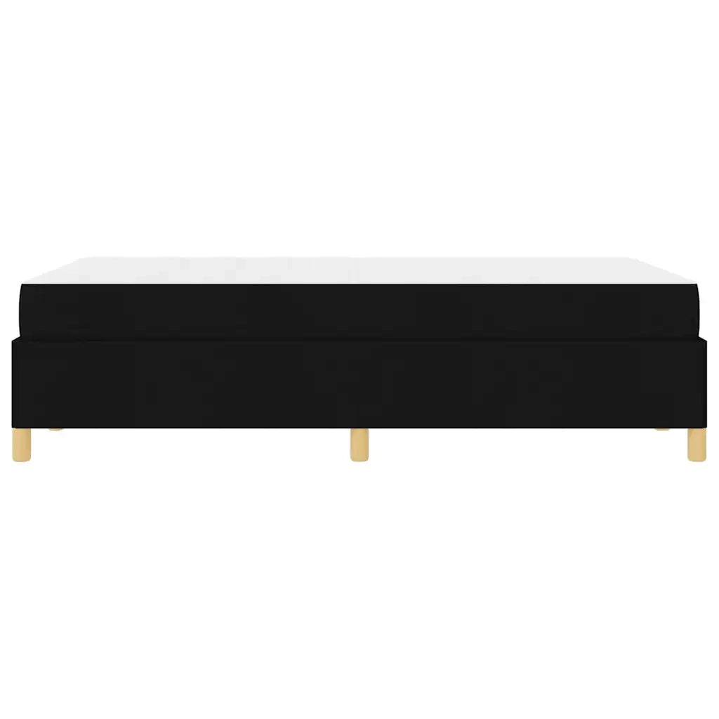 Struttura del letto con materasso Nero 120 x 200 cm Tessuto 3398929