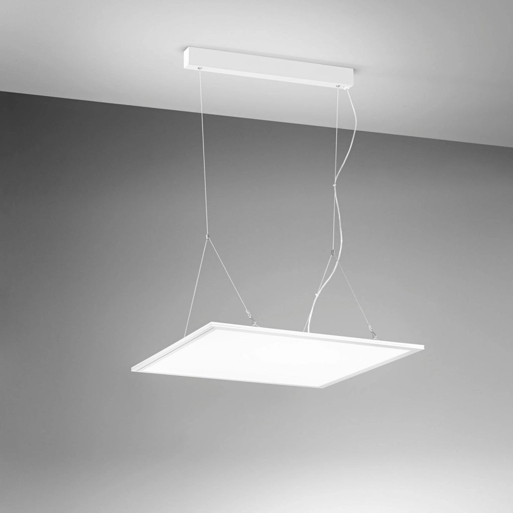 STRUTTURA NERA PER PANNELLO LED 59,8X59,8X4,5CM IN ALLUMINIO