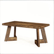 TAVOLO Da salotto rettangolare 120x60x51 cm legno Rustic Brown