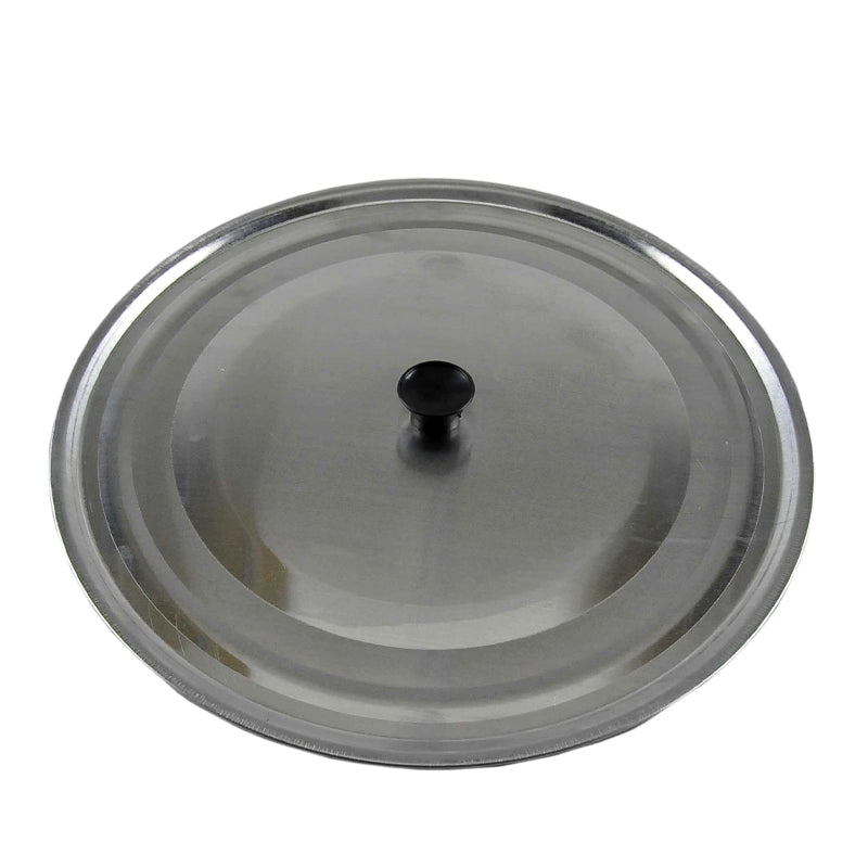 Coperchio Alluminio cm 28 con Pomello Nero