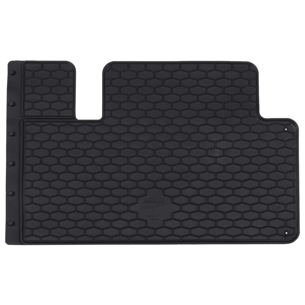 Tappetino per Auto 4 pz Nero Gomma CFW3162307