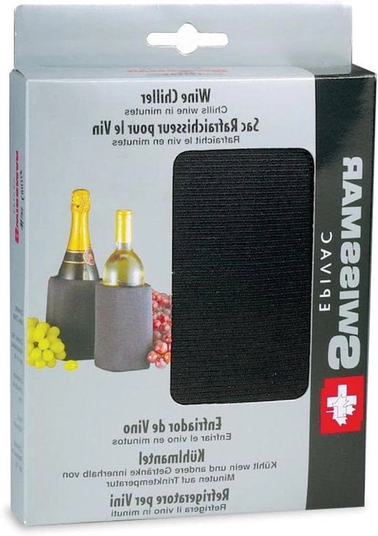 Sleeve per rinfrescamento vino - Bevande fredde - 1 pezzo - Nero