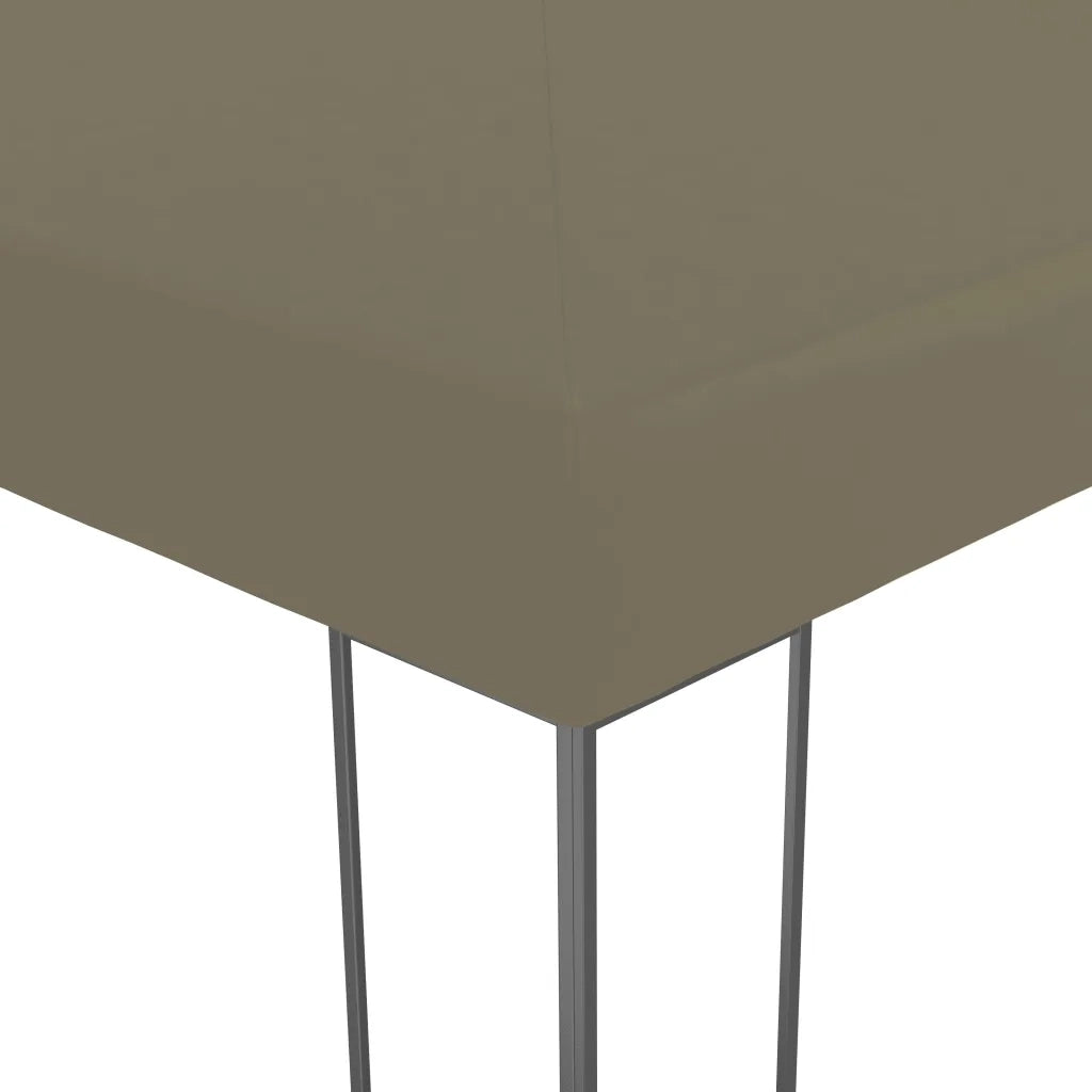 Gazebo con Luci LED a Stringa 3x3 m Grigio Talpa 3070309