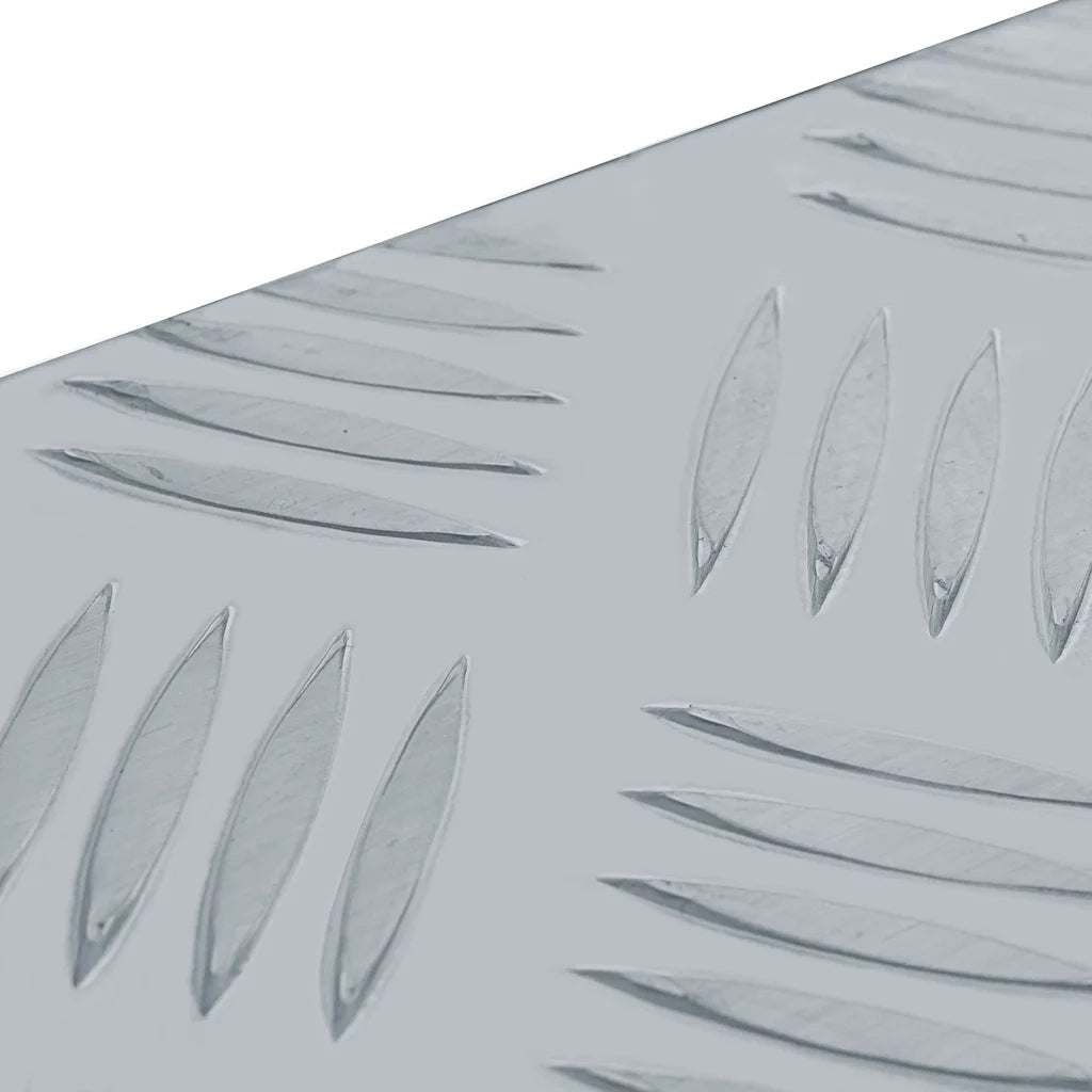Cassetta in Alluminio 76,5x26,5x33 cm Argento 142938