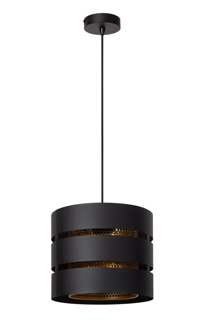 Lampada a sospensione moderna nero oro ROSAS E27 40W