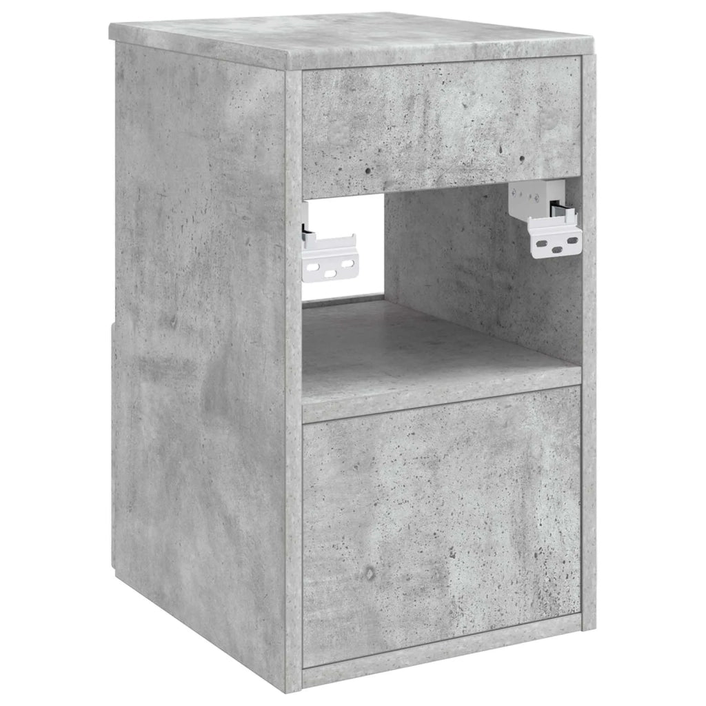 Mobile da Bagno | Armadio da bagno Grigio Cemento 30 x 35 x 50 cm