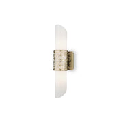 Maytoni Applique contemporanea Venera 2 luci E14 ottone metallo diffusore PVC