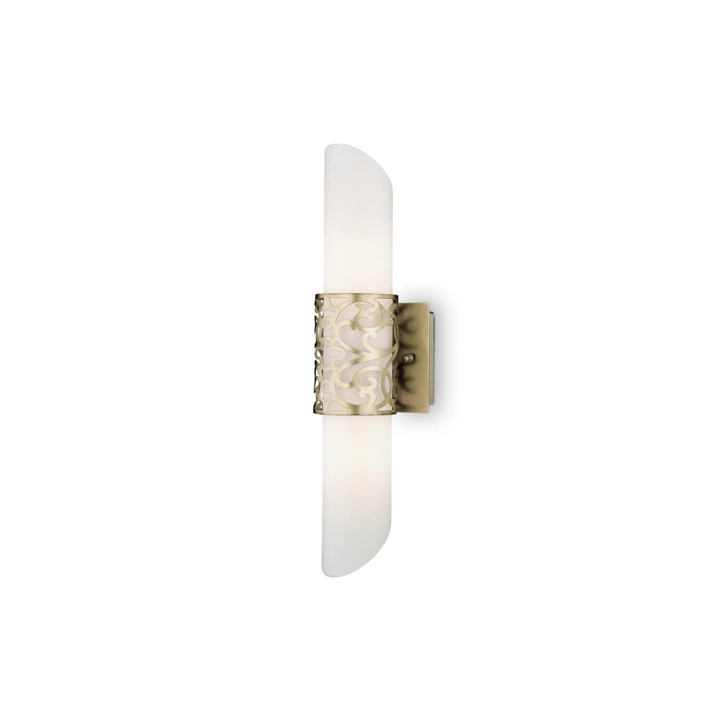 Maytoni Applique contemporanea Venera 2 luci E14 ottone metallo diffusore PVC