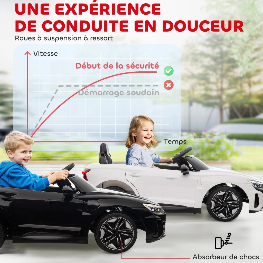 Auto elettrica per bambini ¨C Minimal ¨C Bianco