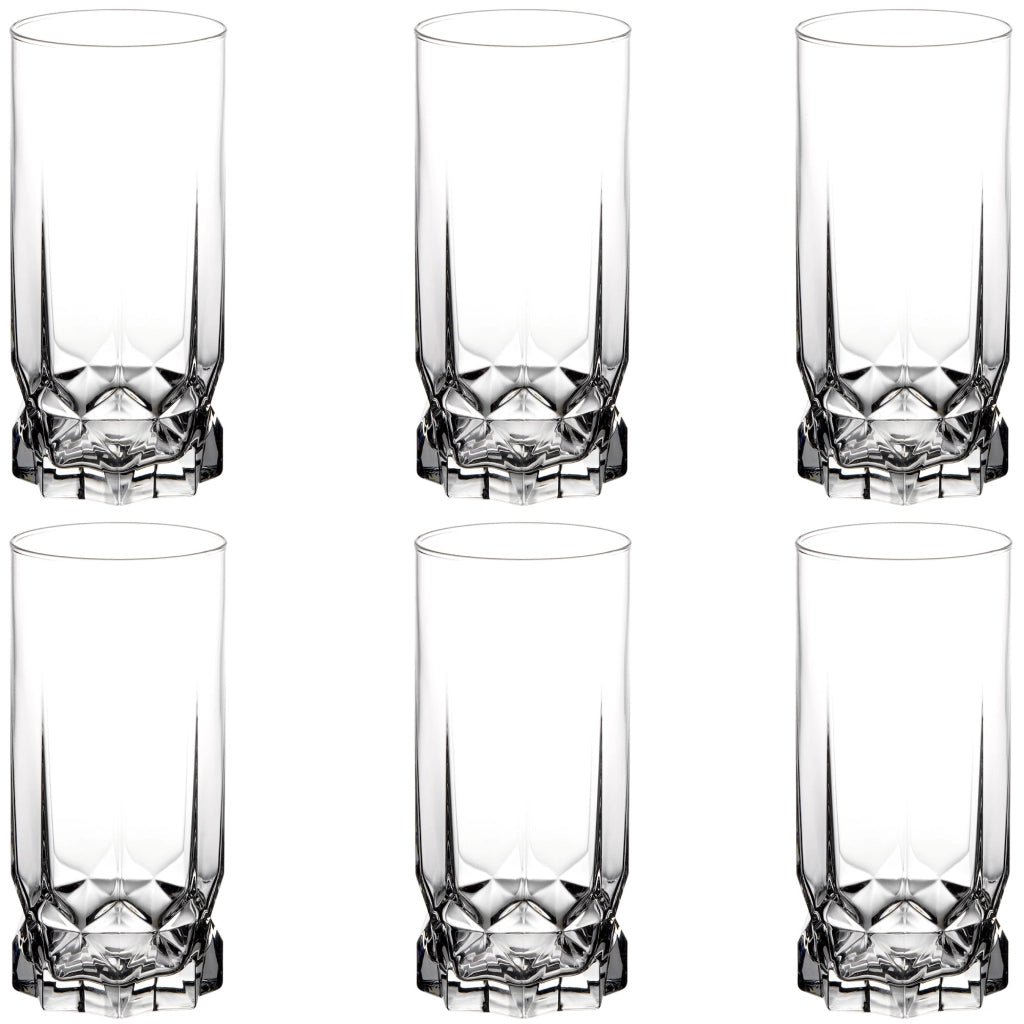 Set di 6 bicchieri alti KADAX da 325 ml per acqua.