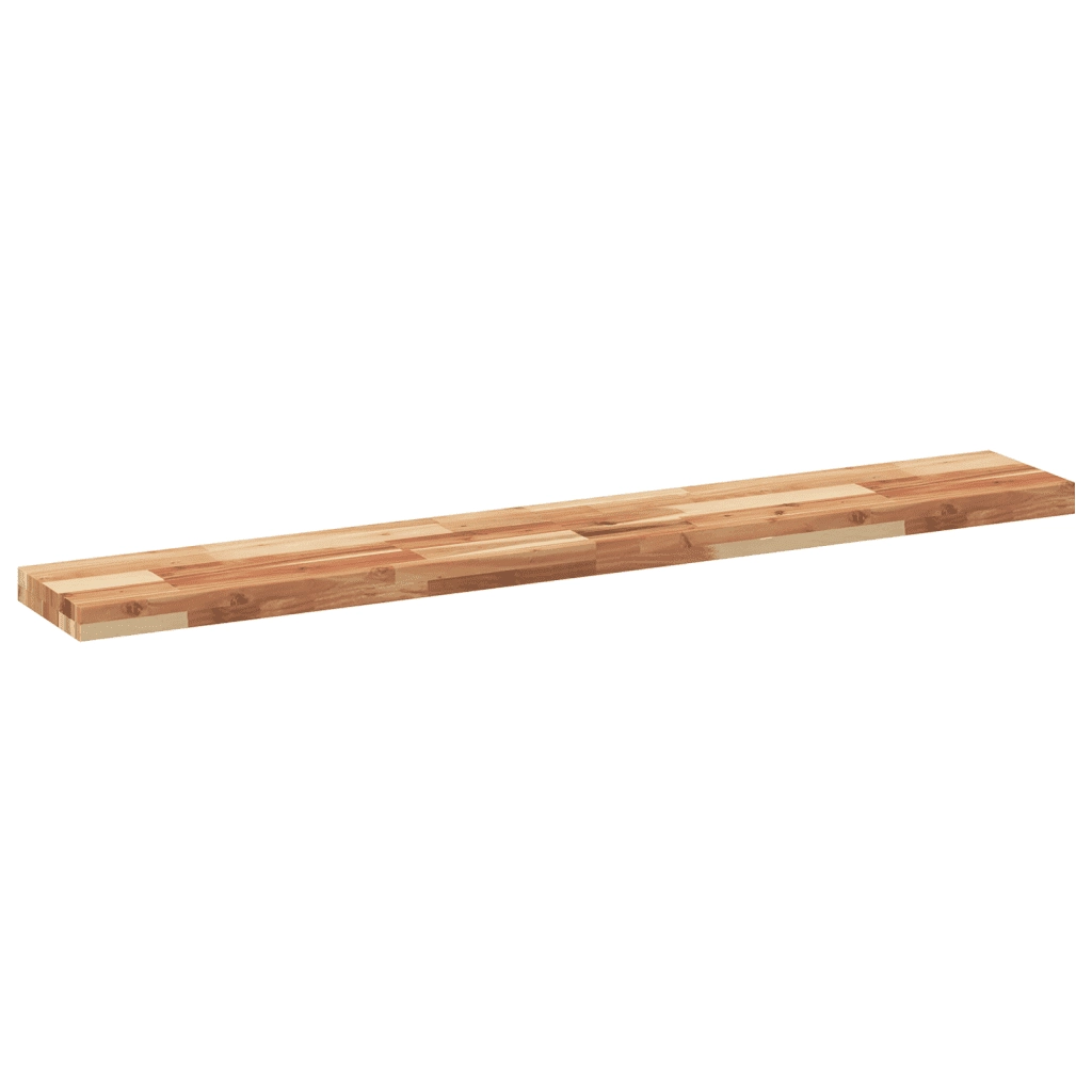 Mensole Parete | Scaffale a Parete | Ripiano a Parete 160x20x4cm Legno Massello Acacia Rifinito Olio