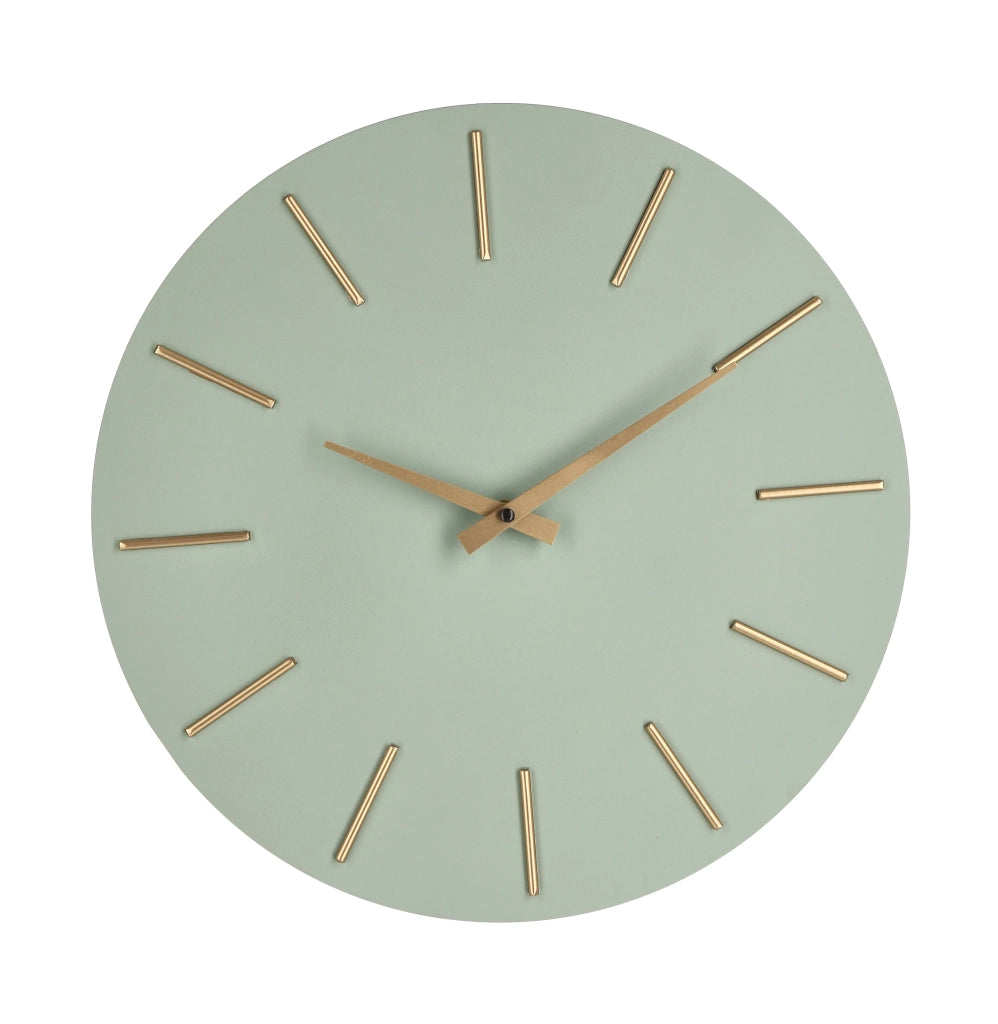 Orologio parete Timeline salvia ø40 cm