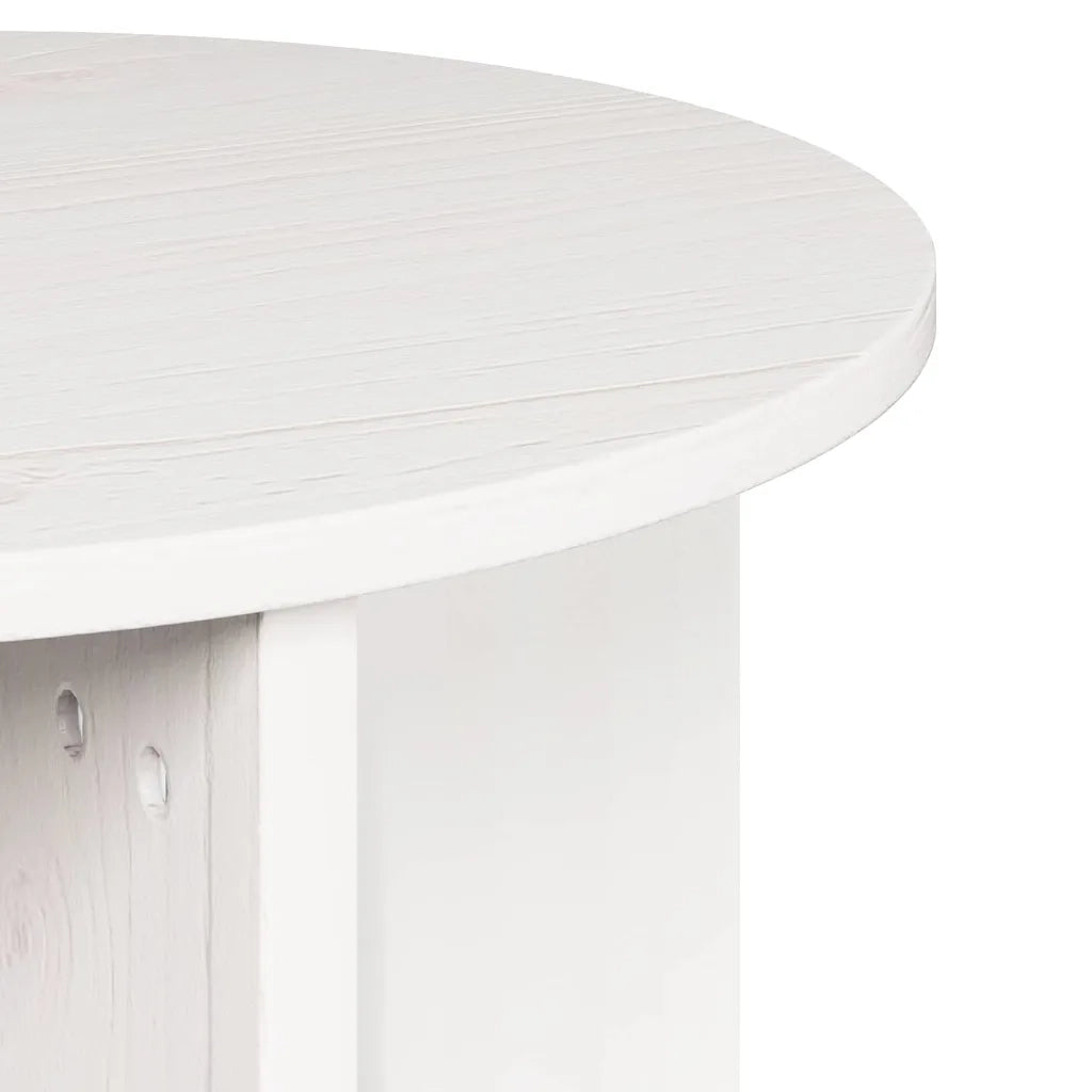 Tavolino da salotto 2 pcs Bianco 873548