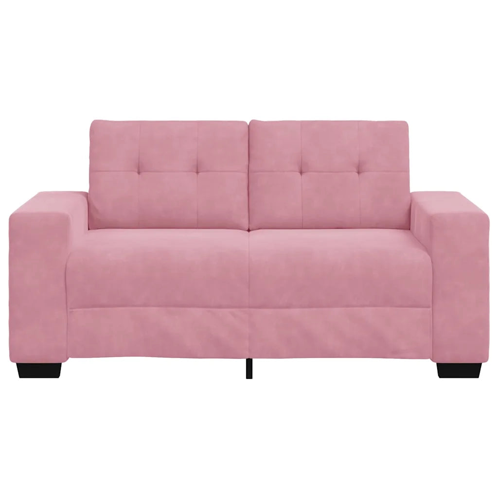 | Divano a due posti | con cuscino Rosa Velluto 4105113