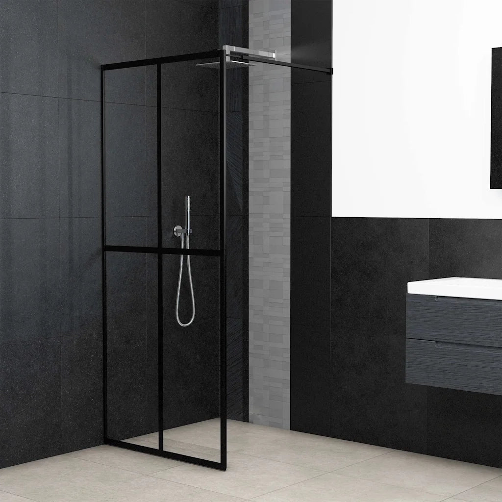 Cabina Doccia con Vetro Temperato Trasparente 80x195 cm CFW9664547