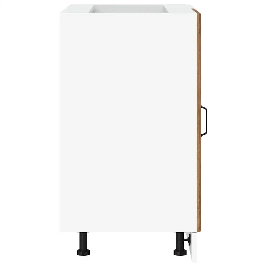 Mobile Base Lavello “Lyon” Legno Antico in Legno Multistrato 854296