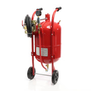 Sabbiatrice portatile da 38 L Attrezzo per sabbiatura ad aria compressa con accessori