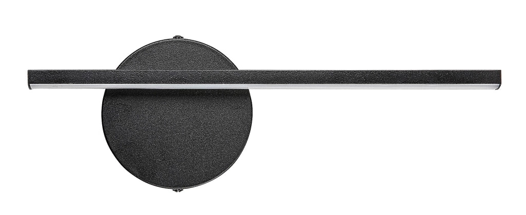 Applique moderna nera 33cm LED 6W 4000K Rabalux Sabira