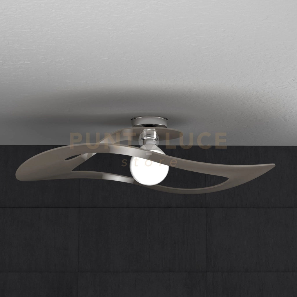 SURF PLAFONIERA D.70 CM. 1 LUCE TORTORA 1145-PL70-TO