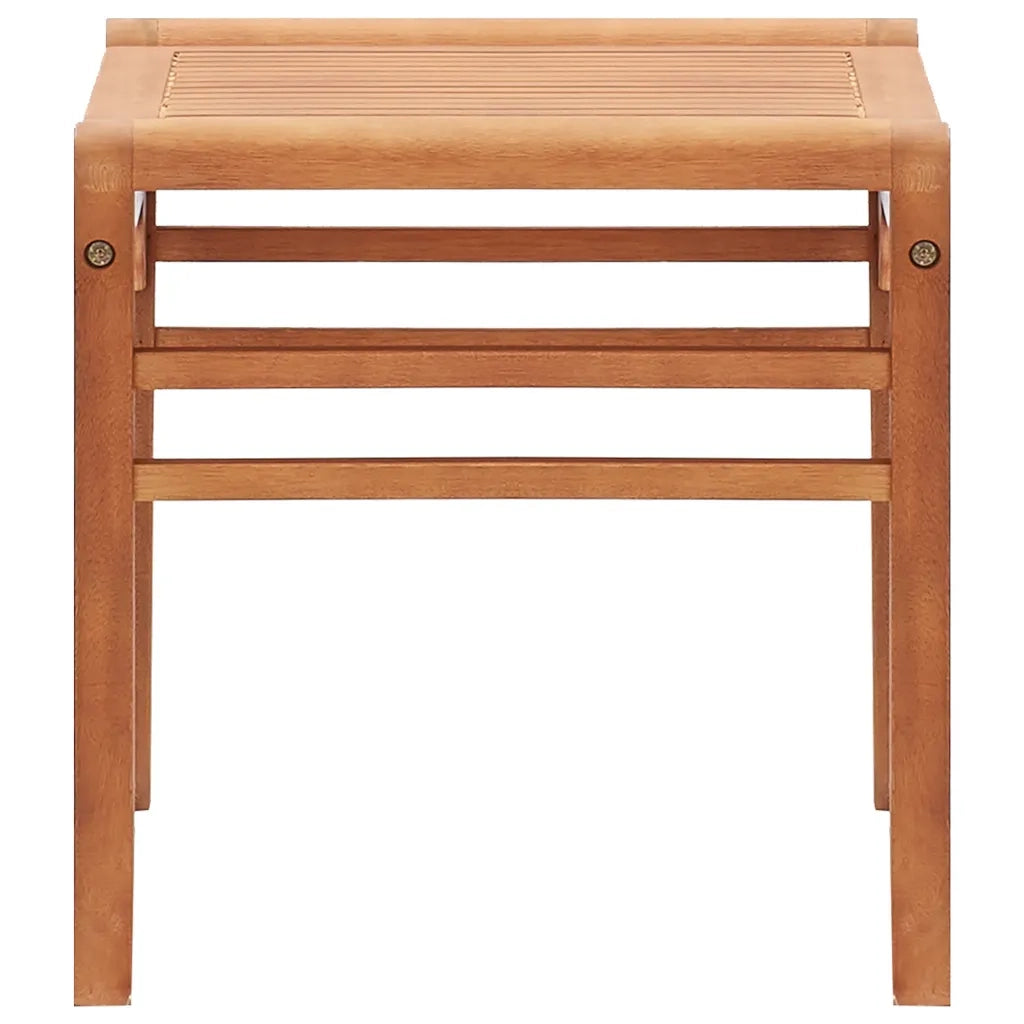 Panca da Giardino 64 cm in Legno Massello di Eucalipto 47289