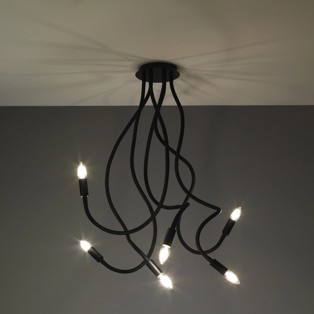 Lampadario ORIX nero