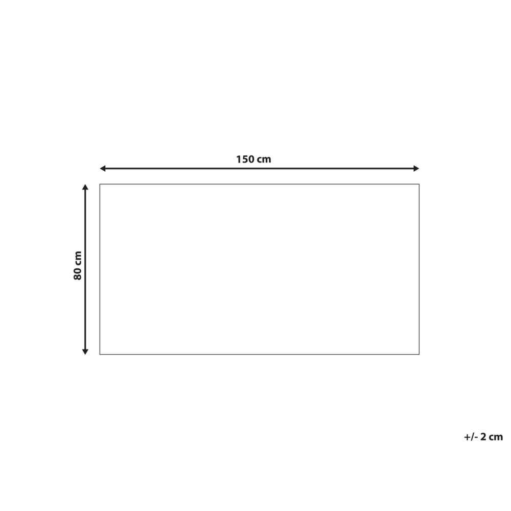 Tappeto tappetino 80 x 150 cm Lana Blu e Grigio Camera da Letto