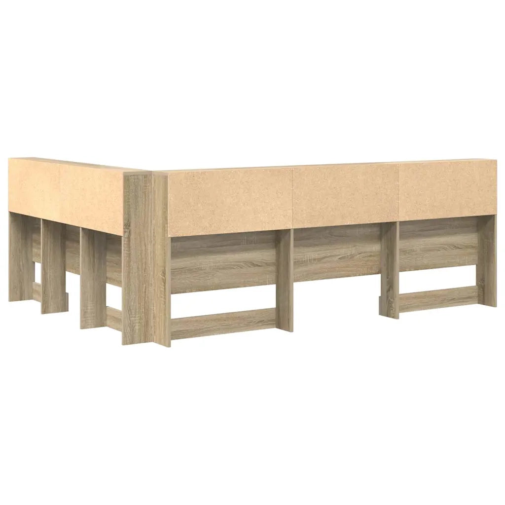 Testata contenitore Rovere Sonoma 150 cm Legno multistrato 3335495