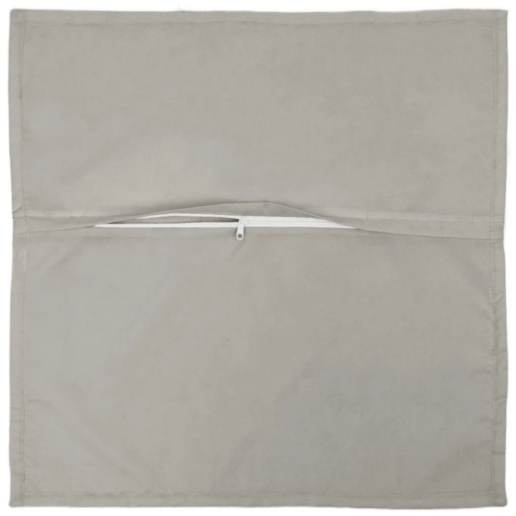 Federa 2 pcs HOUTEN Grigio 50 x 50 cm Poliestere 919210