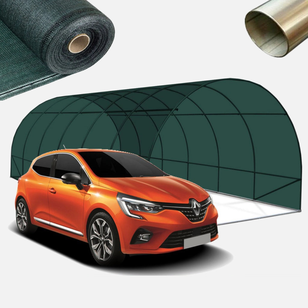 Serra Tunnel Easy SOL 3x3m con rete ombreggiante