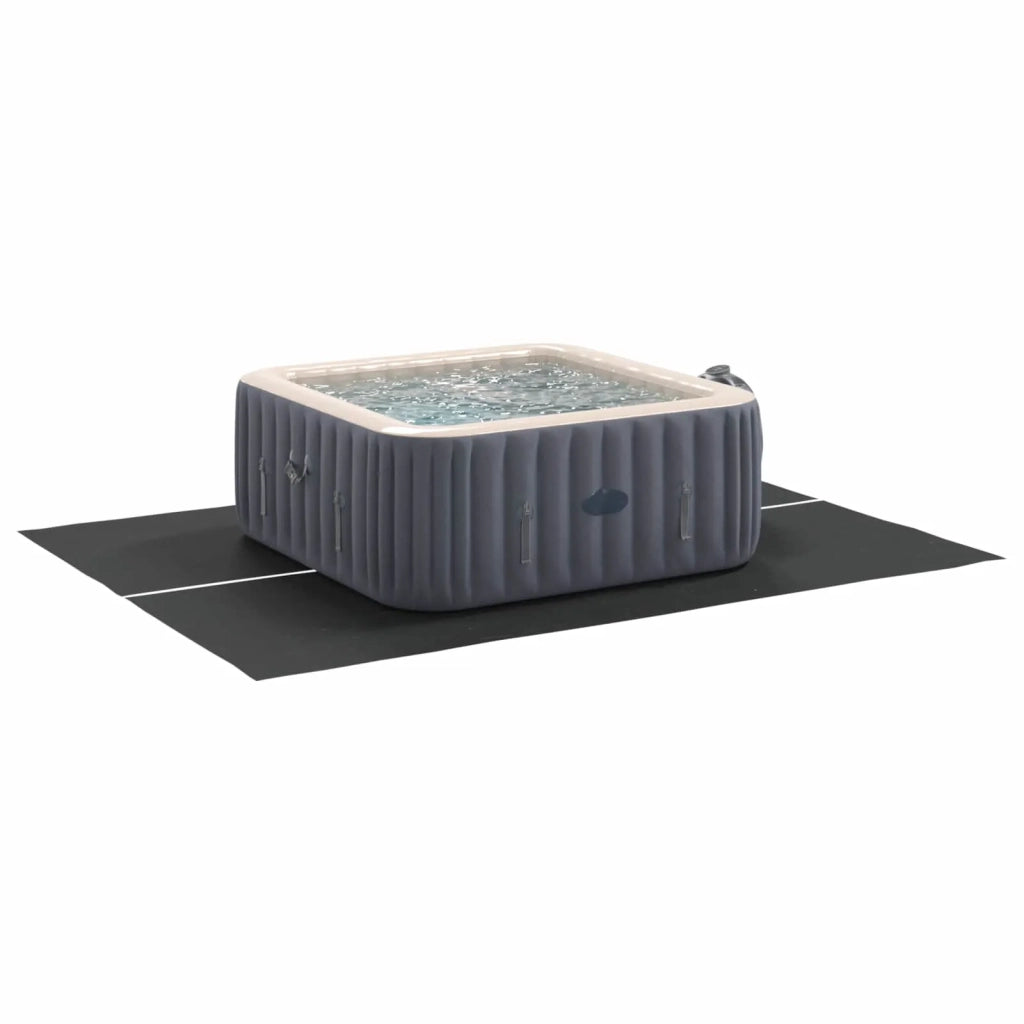 Telo per Fondo Piscina Regolabile Nero 300 x 220 x 0,1 cm 42009121